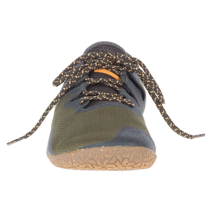 Chaussure Trail Merrell Vapor Glove 5 Vert Olive Homme | U.M.BGUC